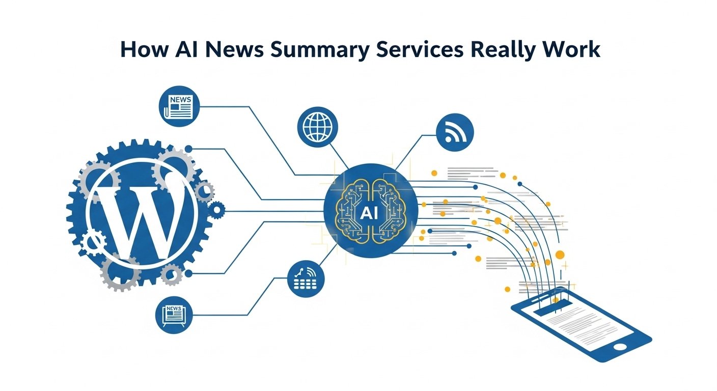AI 뉴스요약 서비스의 진짜 작동 원리
