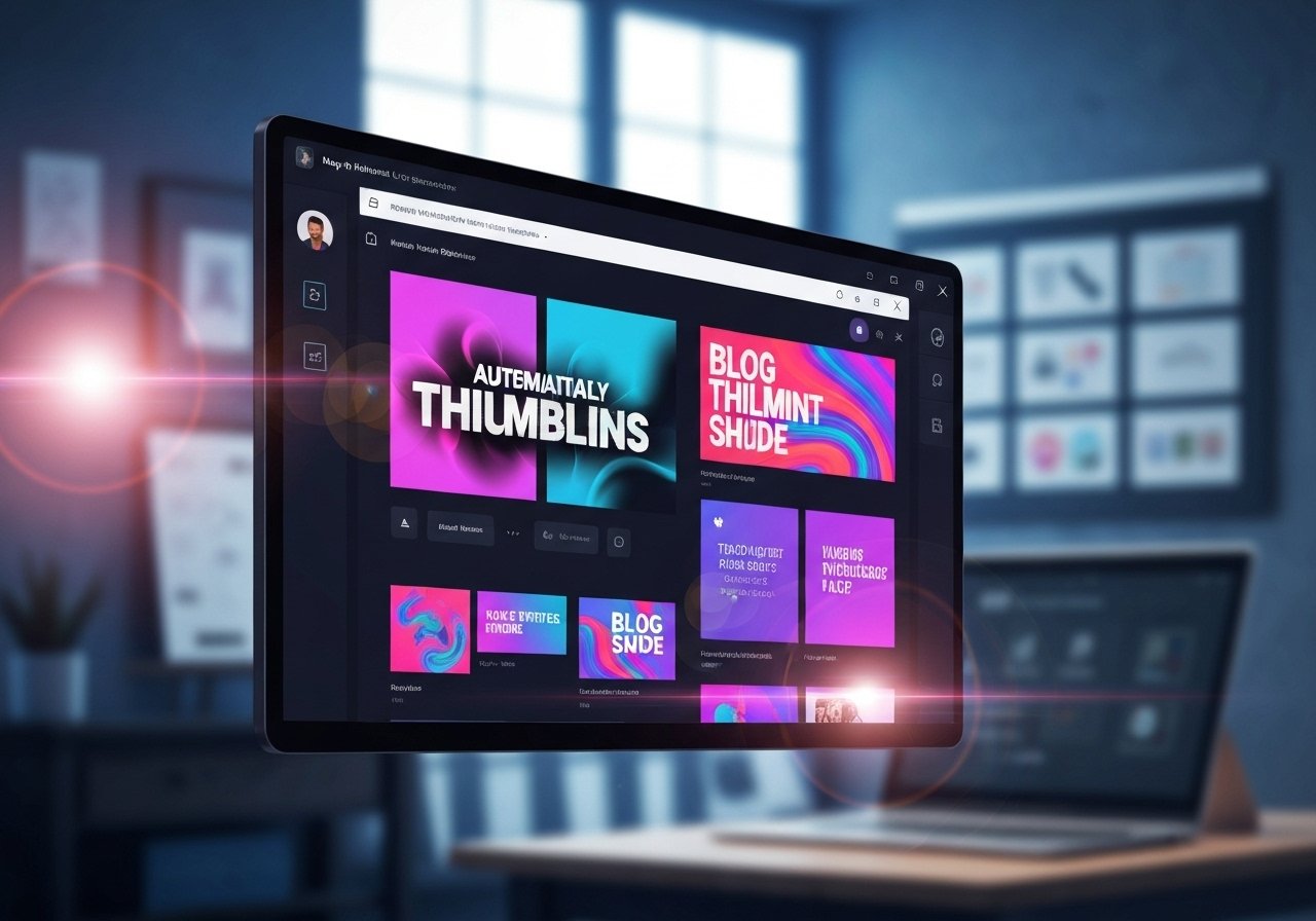 블로그 썸네일 자동 생성기 만들기