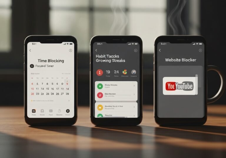 유튜브 중독 벗어나는 생산성 앱 3가지