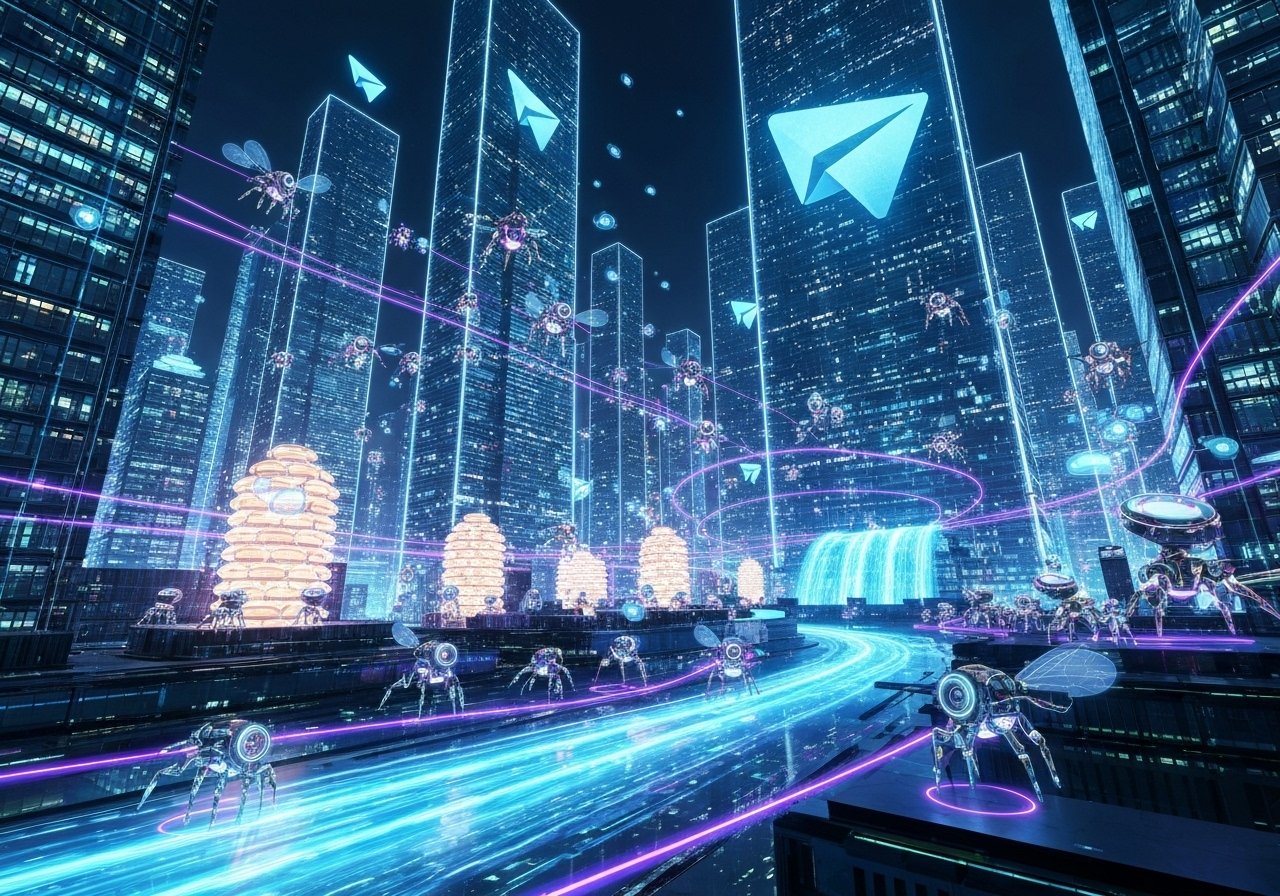 텔레그램 자동화 봇 생태계