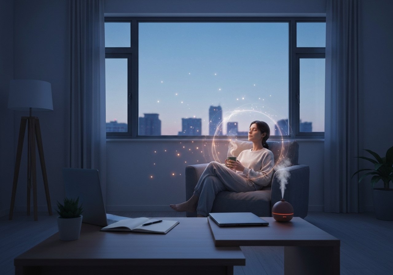 퇴근 후 뇌 피로 줄이는 집중력 회복 루틴